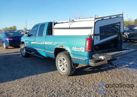 1997 Chevrolet K1500 Fleetside from USA, damaged, VIN 2GCEK19R9V1278768